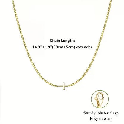 Grace cross necklace
